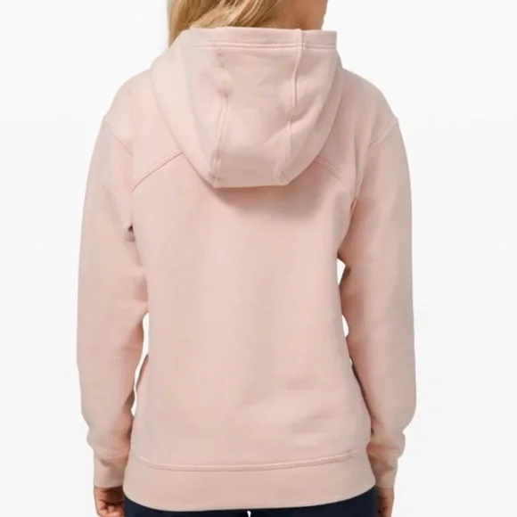 ๐ Lululemon All Yours Hoodie Graphic Logo Pink - Picture 3 of 3